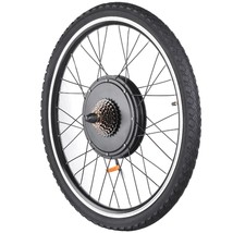 48V 1000W Rear Wheel Electric Bicycle E-Bike Conversion Kit Cycling Motor W/ Lcd - £307.25 GBP