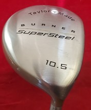 TaylorMade Burner Super Steel L-60 Bubble Shaft 10.5° Driver Right Handed - £15.51 GBP
