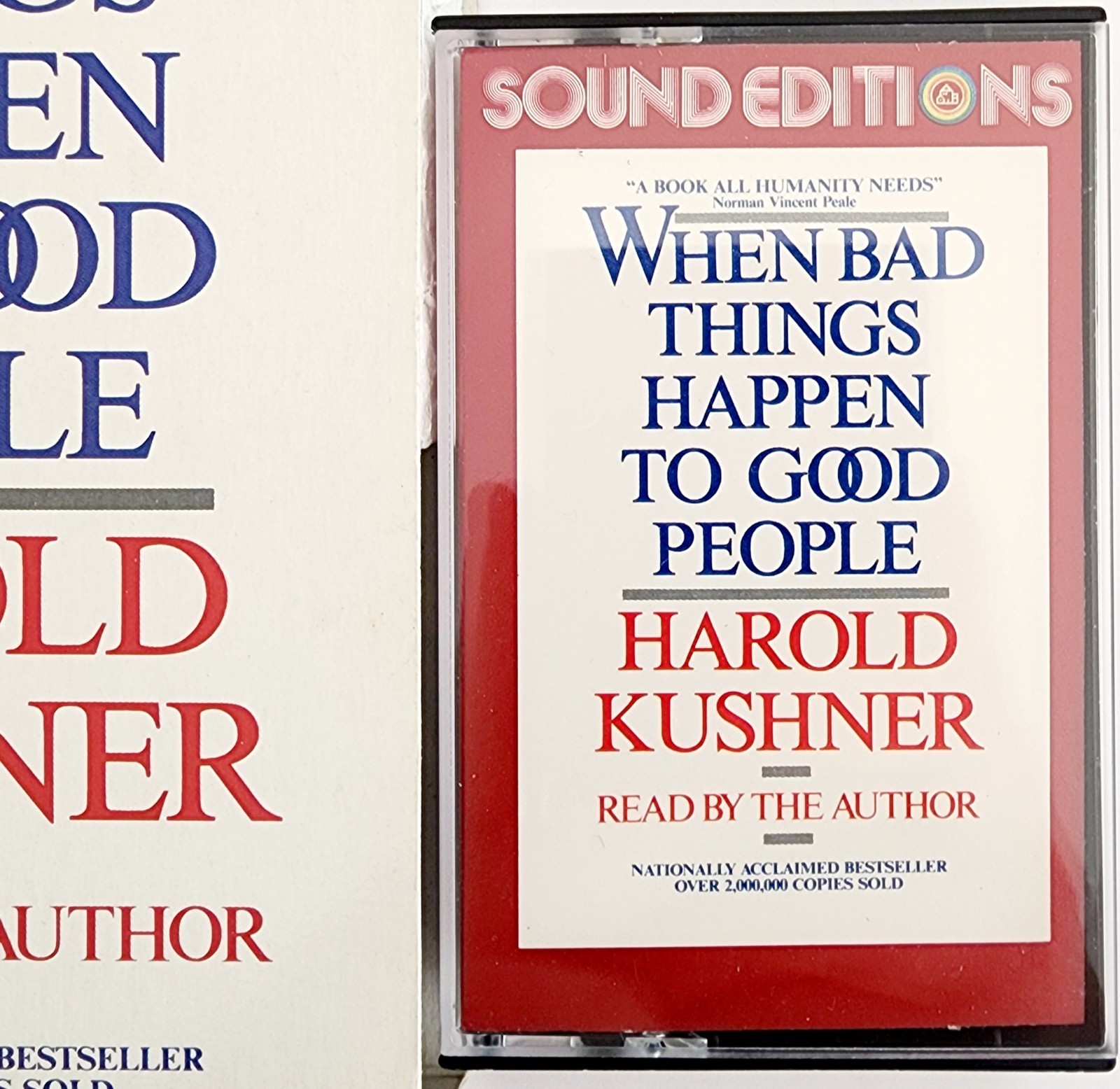 1987 When Bad Things Happen To Good People Audio Book Kushner Cassette Tape G1 Item image 2