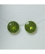 Natural Peridot Round Faceted Cut 11X11mm Intense Green Color VVS Clarit... - £706.57 GBP