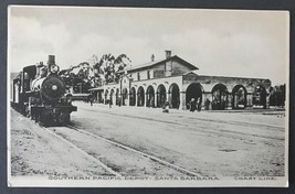 Early 1900&#39;s B &amp; W Train Station Postcard  - $3.55