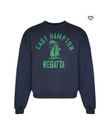 RHUDE Hampton Regatta CrewneckSweatshirt, Navy, XL NWOT, $595 - $296.99