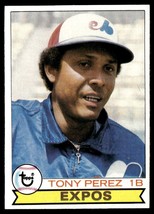 1979 Topps #495 Tony Perez Mid-Grade - £4.49 GBP