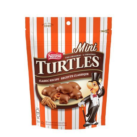 Nestle Turtles Mini The Original 8 bags Chocolate with Smooth Caramel & Pecans  - $98.00