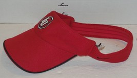 Nike IU Indiana University One Size Fits All Red White Visor Hat Cap - $14.43
