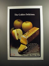 1979 Kraft Cracker Barrel Cheese Ad - The Golden Delicious - £14.45 GBP