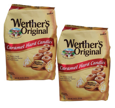2 Packs  Werther&#39;s Original CARAMEL HARD CANDIES 30oz each Bulk Candy - £24.29 GBP