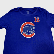Chicago Cubs Baseball Tshirt Blue 16 WISDOM Patrick MLB Boys Size XL 14 16 - £8.72 GBP