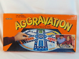 The Original Aggravation 1987 Board Game Coleco 100% Complete Bilingual ... - $29.60