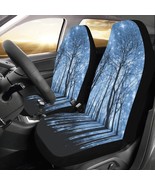 Starry Night Stars Forest Car Seat Covers (Set of 2) - $66.55 CAD