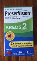 PreserVision Areds 2 Eye Vitamin and Mineral 120 Mini Softgels  - $395.38 MXN