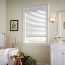 CUSTOM CUT Sizes Home Decorators White Cordless 2&quot; Premium Faux Wood Blinds - $19.00+