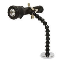 Flexible Flashlight Holder With Magnetic Base, Mag-Mate Mx20Flnp01, 8&quot;, Black. - $30.98