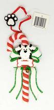 Santa&#39;s Pen Personalize-able Clay Ornaments (B &amp; W Dog) - £13.98 GBP