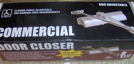 Commercial Door Closer 1-4 Adj Spring Int/Ext Aluminum 600 Series TELL D... - $54.75