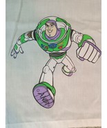 90&#39;s Vintage Disney Toy Story Buzz Lightyear Window Valance  91 in White... - $275.40 MXN