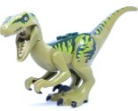 Lego Jurassic World CHARLIE Figure Velociraptor Dinosaur Raptor 75920 Green - $33.59