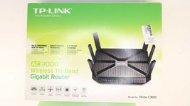 TP-Link AC3000 Wireless Wi-Fi Tri-Band Gigabit Router (Archer C3000) - £63.15 GBP