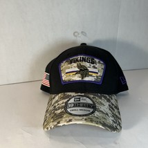 Minnesota Vikings New Era 39Thirty Size Small-Medium &quot;Salute to Service&quot;... - $29.99