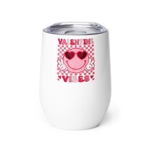 Groovy Valentine Vibes Valentines Day Wine tumbler - £22.39 GBP