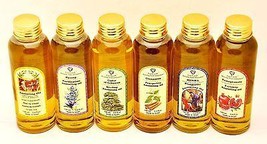 Lot of 6 x Diffrent Anointing Oil 100 ml - 3.4 fl.oz From Holyland Jerusalem - £83.31 GBP