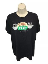 Friends The TV Series Central Perk Womens Large Black TShirt - £14.87 GBP