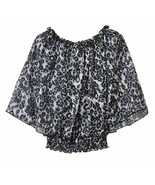 IZ Amy Byer Cheetah Butterfly Blouse Top Skirt Girls 7-16 M 8-10 - £15.79 GBP