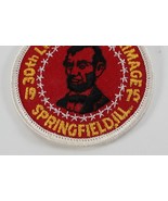 Vintage 1975 Lincoln Pilgrimage 30th Springfield Boy Scouts BSA Camp Patch - £9.19 GBP
