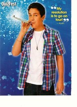 Austin Mahone teen magazine pinup clipping Quizfest party time - £1.17 GBP