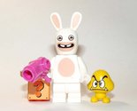 Building Block Rabbit The Super Mario Bros Minifigure Custom - £5.13 GBP