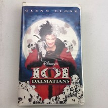 VHS Disney 101 Dalmatians Clamshell Movie Glen Close - £15.97 GBP