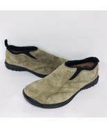 Johnston &amp; Murphy Suede Slip On Deck Shoes Vibram Soles Mens Size 8.5 M ... - $39.55