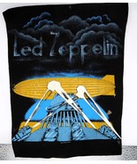 Vtg Led Zeppelin 1986 Backpatch for Denim or Fashion Jacket Air Ship - $25.00