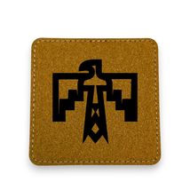 Coaster - Thunderbird Native American - SET OF 2 - Leather or Stitched C... - $16.65