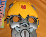 Transformers Bumblebee Plastic Face Mask Hasbro 2008 Holiday Cosplay Hal... - $19.79
