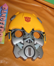 Transformers Bumblebee Plastic Face Mask Hasbro 2008 Holiday Cosplay Halloween - £15.86 GBP