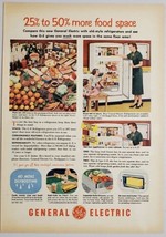 1948 Print Ad GE General Electric Model-NH10 Refrigerator Freezers No Defrosting - $15.33