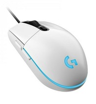 Logitech G102 Prodigy Wired Gaming Mouse Official Package (White) - $50.42