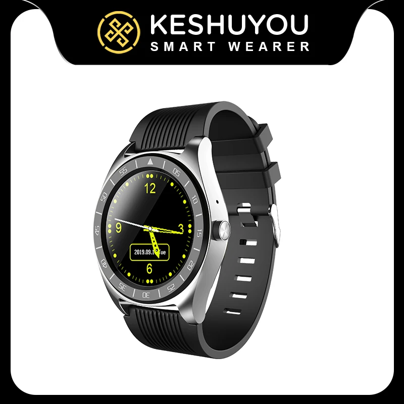 NEW Round Calls FT SIM Smart Watch Men Women Waterproof Smartwatch Heart Rate MP - £141.03 GBP