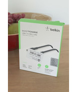 Belkin 6.6&quot; (2M) Braided Strap USB-C to USB-C Cable - Black, Open Box - $16.41 CAD
