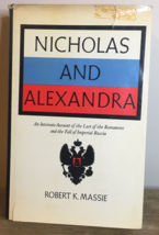 Nicholas and Alexandra Hardback w Dust Jacket Robert Massie 1968 Romanov... - £8.00 GBP