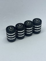 Tire Valve Stem Caps for Mercedes Benz Metal Car Wheel Air caps Auto Valve - $186.79 MXN