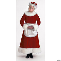 Women s Burgundy Velvet Mrs Claus Dress Costume  XL - $4,642.28 MXN