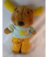 1984 Get Along Gang MONTGOMERY plush moose  12&quot; Tomy No skates Faded shirt - $16.14 CAD
