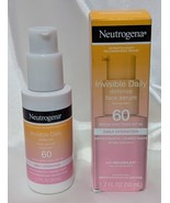 Neutrogena Invisible Daily Defense Face Serum SPF 60 Helioplex 1.7 oz  - $354.77 MXN
