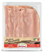 Veroni Pre-Sliced Italian Mortadella 4 oz (PACKS OF 4) - £31.37 GBP