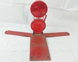 Vintage Signal Stat 793 3pc Red Semi Truck Reflector Set and Carrying Ca... - $28.78