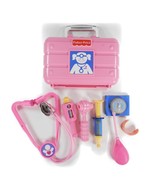 Vtg 2000 Fisher Price Medical Kit Pink Stethoscope Pretend Doctor Case O... - $317.00 MXN