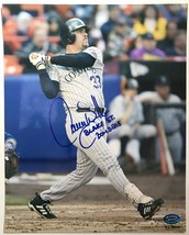 Larry Walker Signed Autographed Glossy 8x10 Photo Colorado Rockies - AW Auth COA - £79.74 GBP