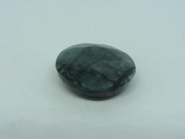 100Ct DEFFECTS Natural Emerald Green Color Enhanced Earth Mined Gemstone EL1292 - £12.68 GBP